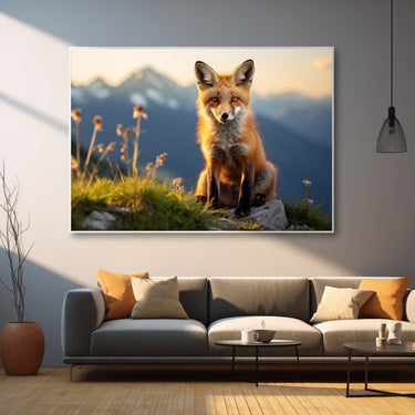 Red Fox Painting